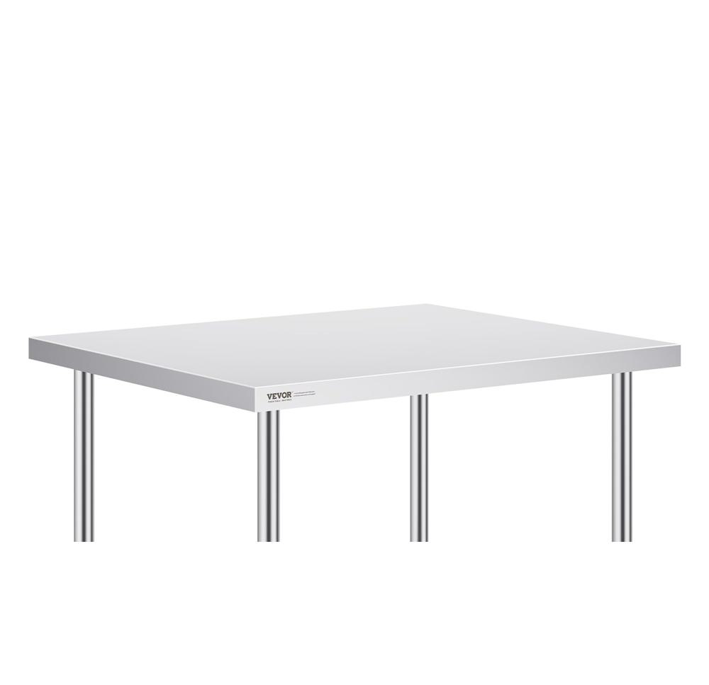 Amazon.com: VEVOR Stainless Steel Work Table 30 x 36 x 38 Inch